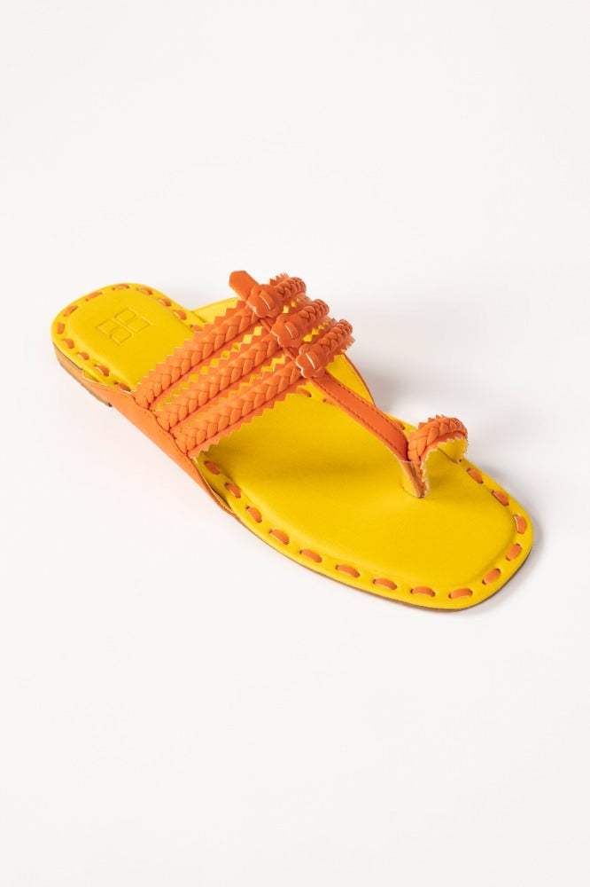 Yellow Kolhapuri IWE-KLP24-018