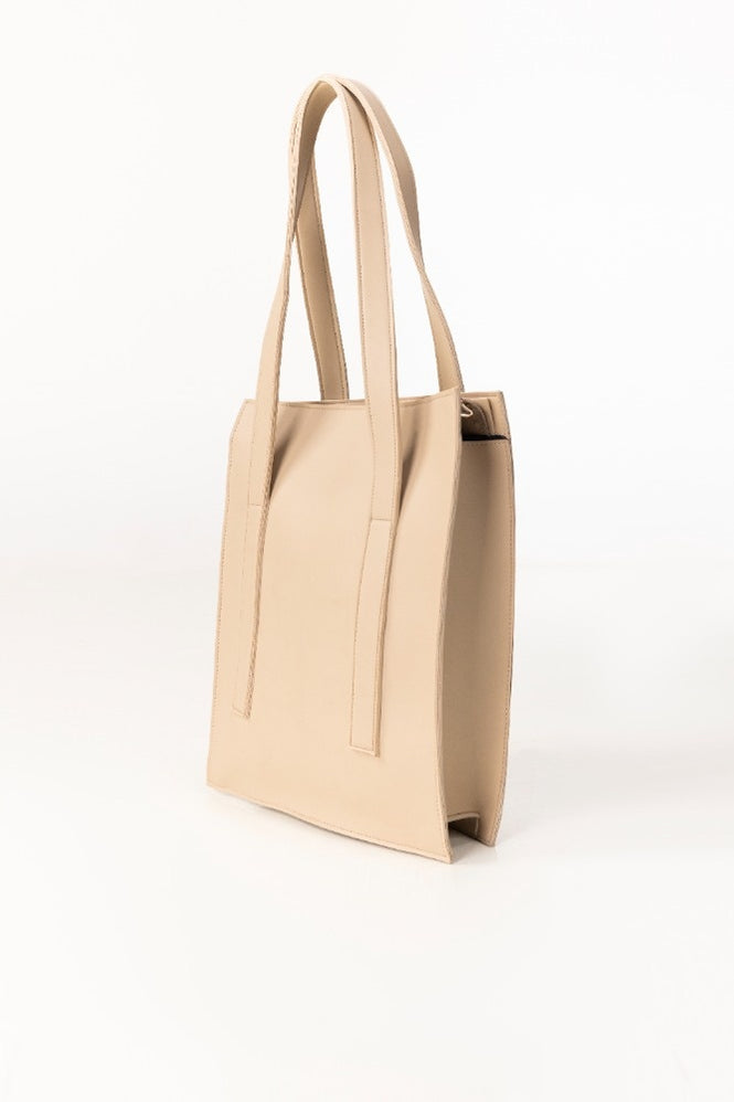 Beige Shoulder Bag