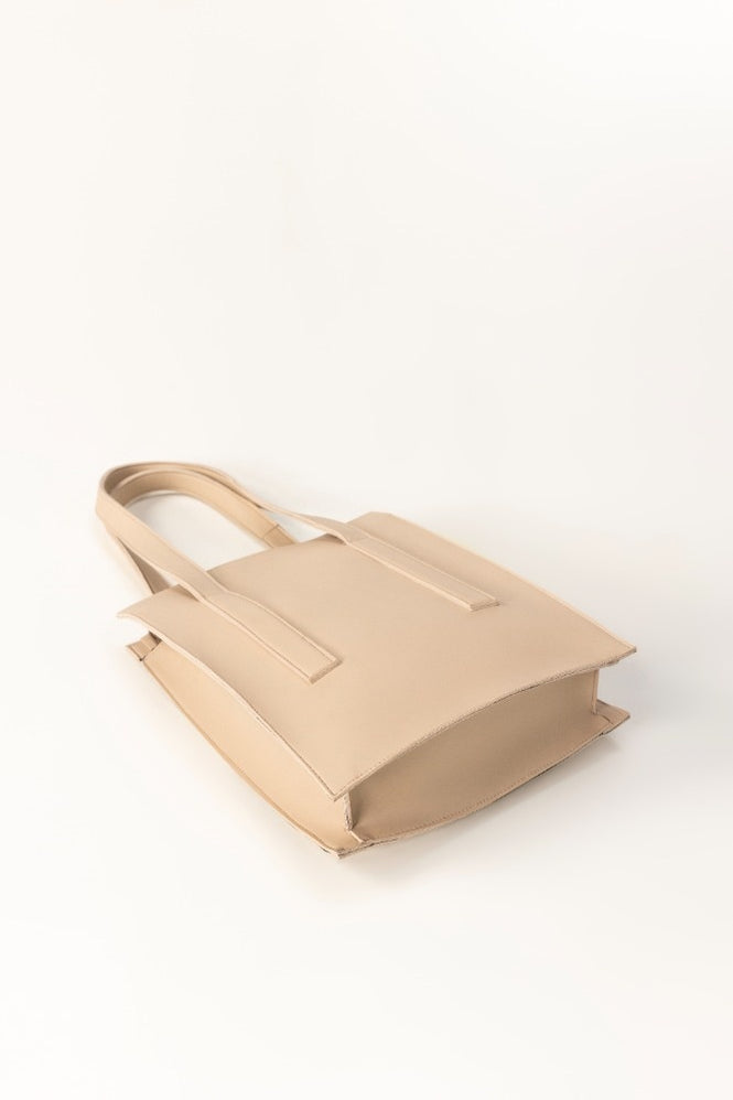 Beige Shoulder Bag