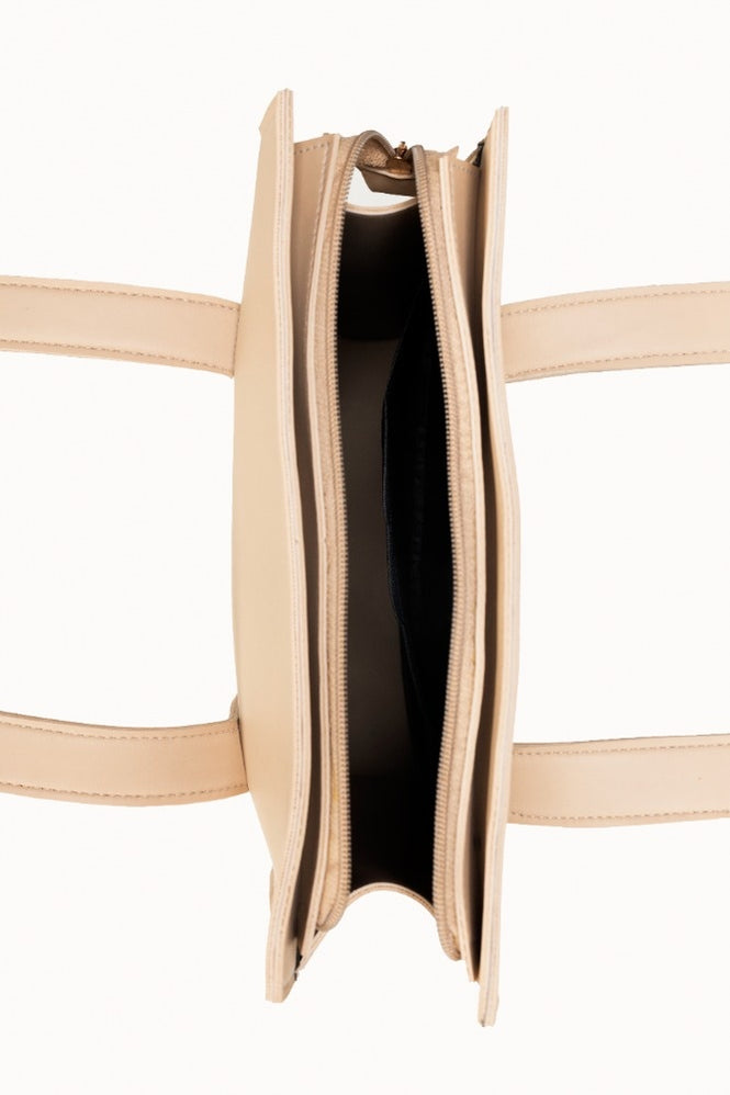 Beige Shoulder Bag