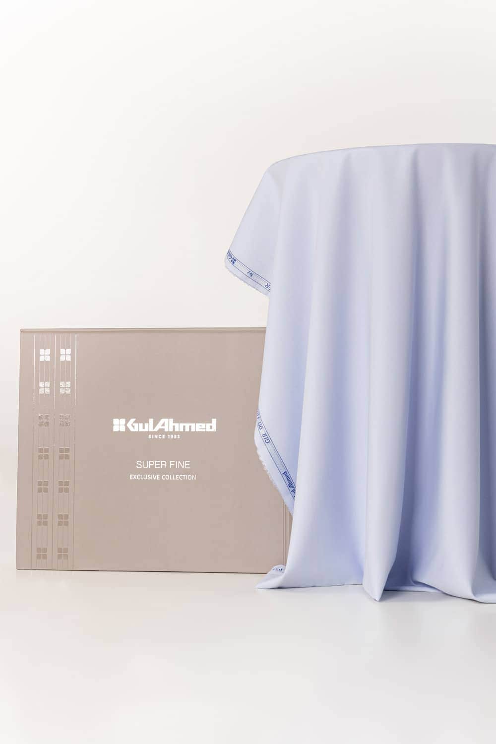 GUL 90 Fresher Unstitched Fabric Blended with Gift Box