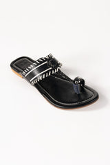 Black Ladies Kolhapuri IWE-KLP24-20