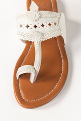 White Kolhapuri IWE-KLP24-21