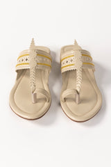 Beige Kolhapuri IWE-KLP24-24