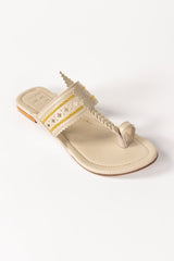 Beige Kolhapuri IWE-KLP24-24