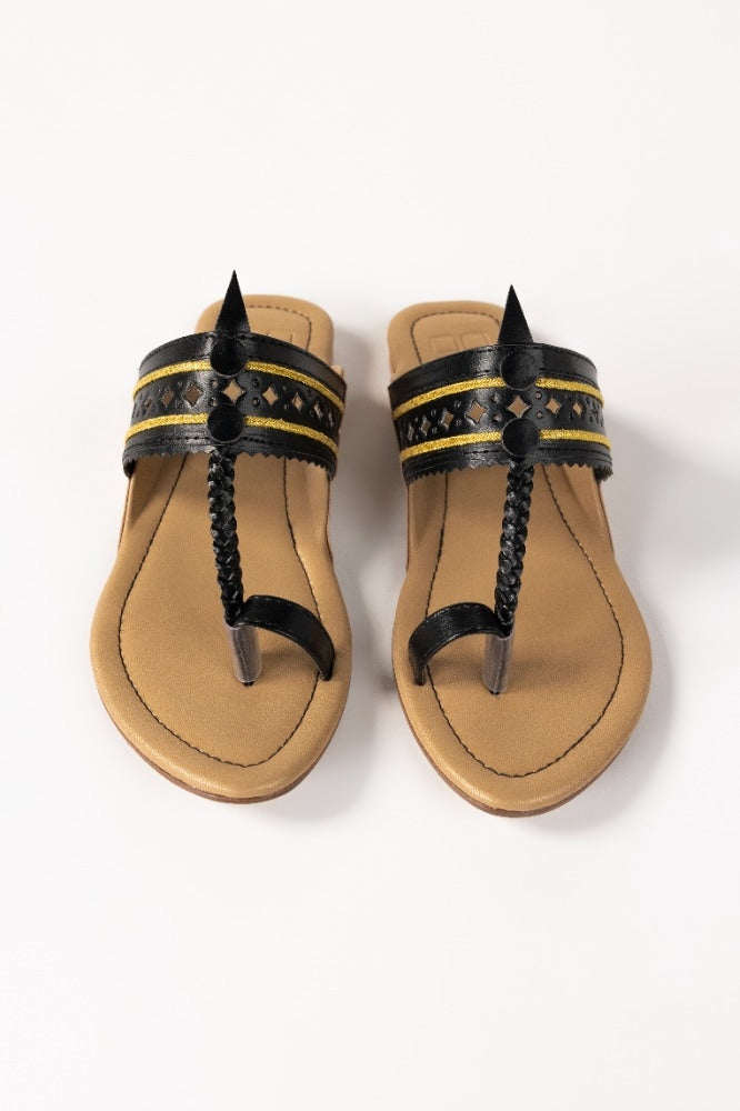 Black Kolhapuri IWE-KLP24-25