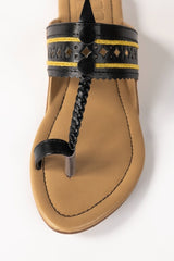 Black Kolhapuri IWE-KLP24-25
