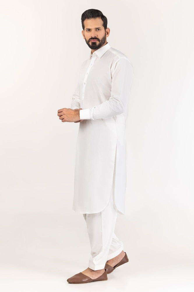 Azure Unstitched Fabric Blended-LF