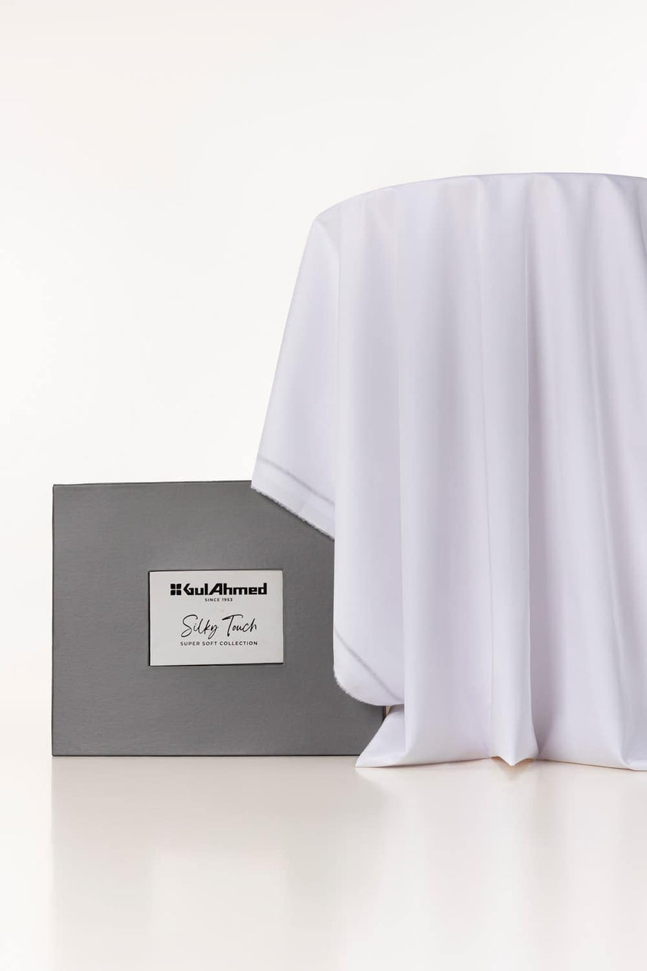 Escada Unstitched Fabric Cotton with Gift Box