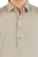 Gini Gold Unstitched Fabric Blended