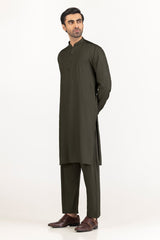 Gini Gold Unstitched Fabric Blended