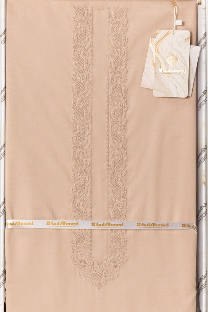 Embroidered Collection FD C001 Unstitched Fabric Cotton with Gift Box
