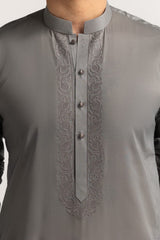 Embroidered Collection FD C001 Unstitched Fabric Cotton with Gift Box