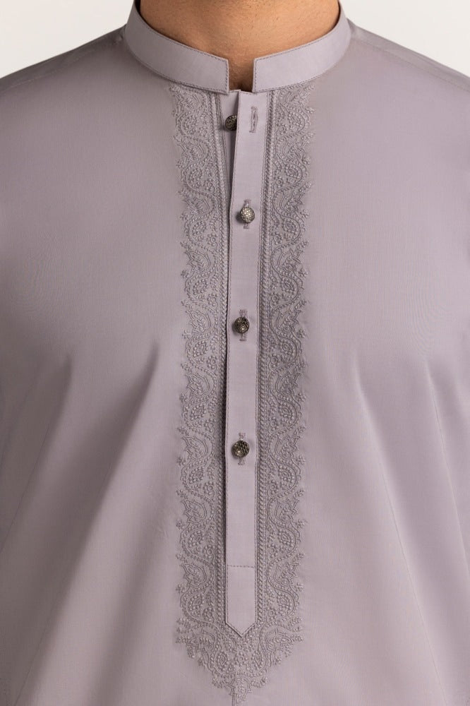 Embroidered Collection FD C002 Unstitched Fabric Cotton with Gift Box