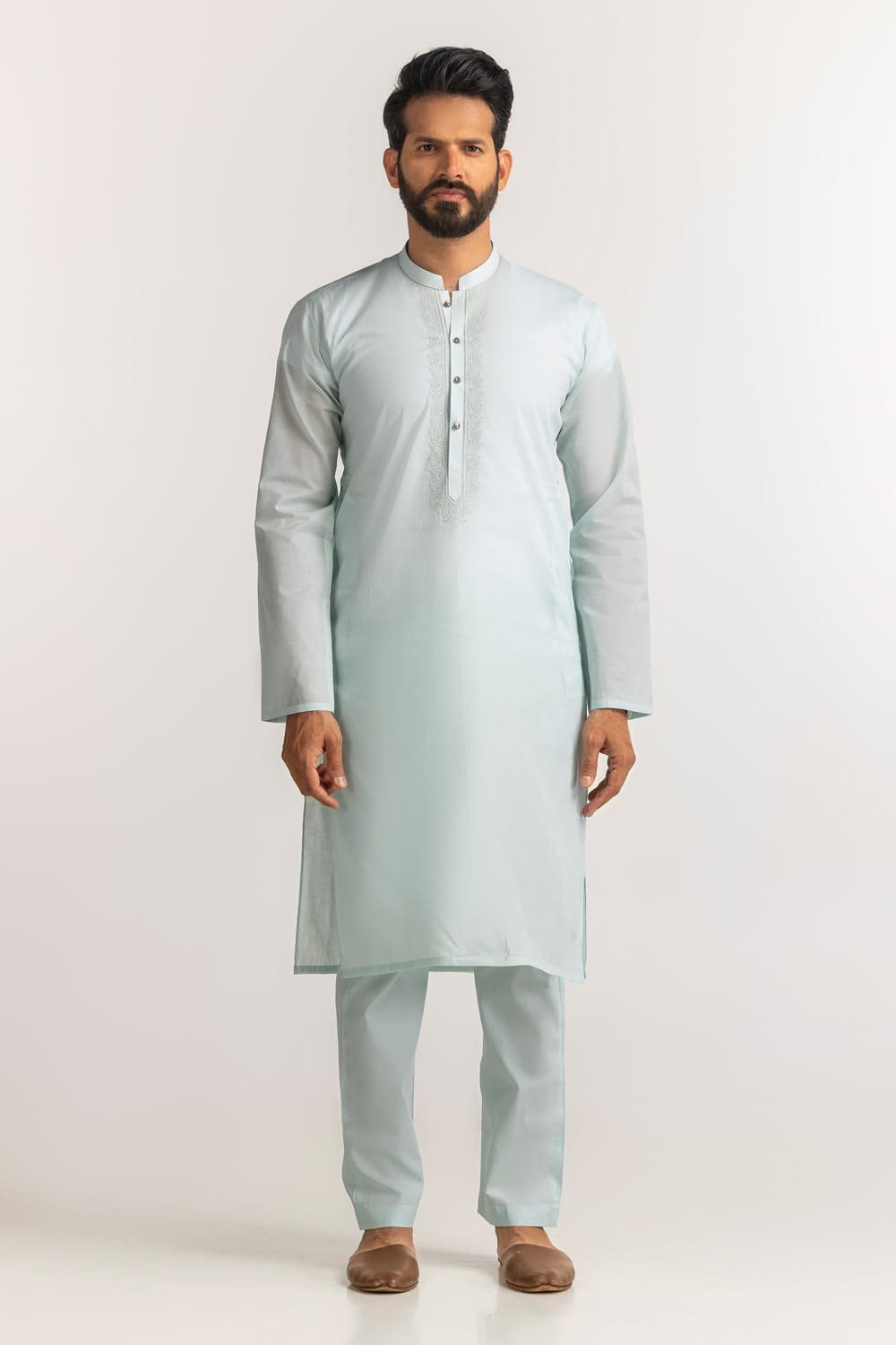 Embroidered Collection FD C002 Unstitched Fabric Cotton with Gift Box