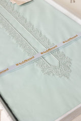 Embroidered Collection FD C002 Unstitched Fabric Cotton with Gift Box