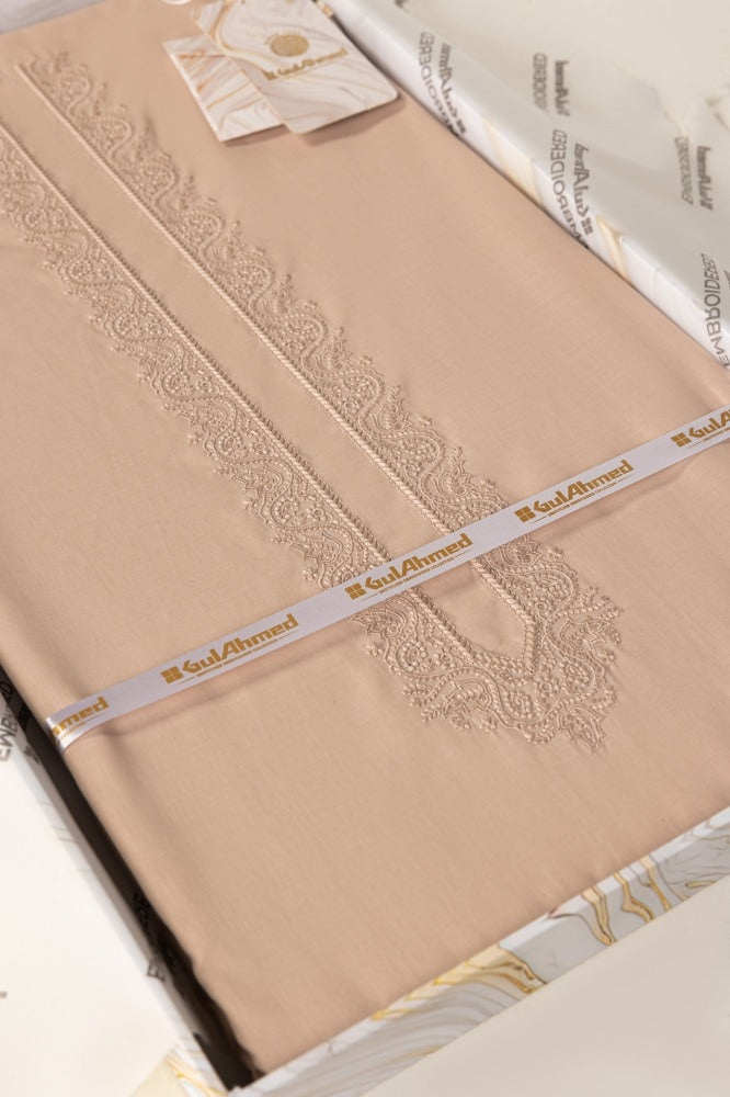 Embroidered Collection FD C002 Unstitched Fabric Cotton with Gift Box