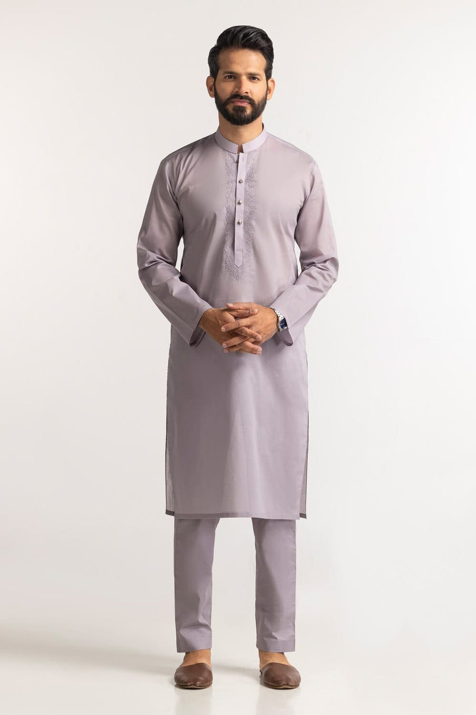 Embroidered Collection FD C003 Unstitched Fabric Cotton with Gift Box
