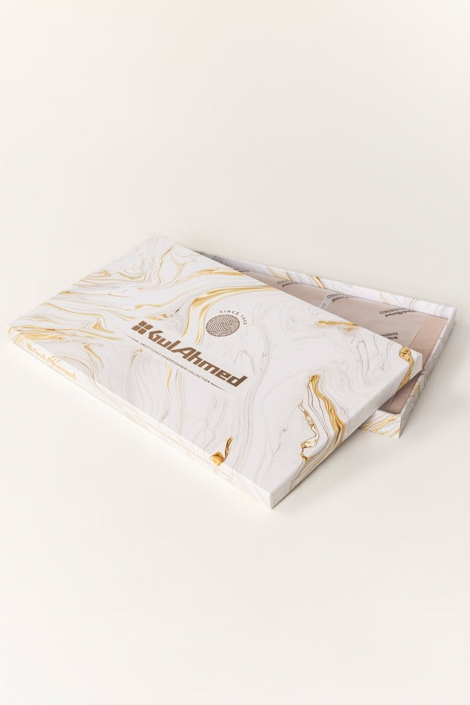 Embroidered Collection FD C003 Unstitched Fabric Cotton with Gift Box