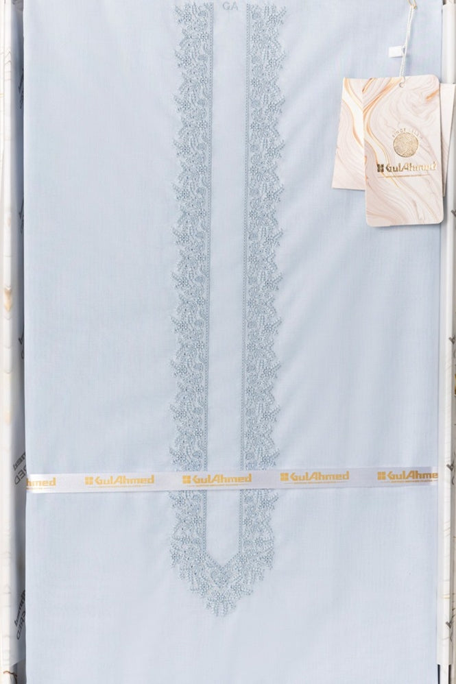Embroidered Collection FD C003 Unstitched Fabric Cotton with Gift Box