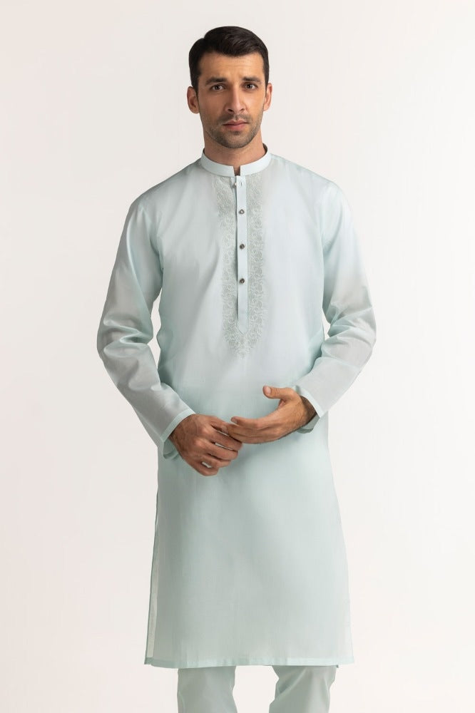 Embroidered Collection FD C004 Unstitched Fabric Cotton with Gift Box
