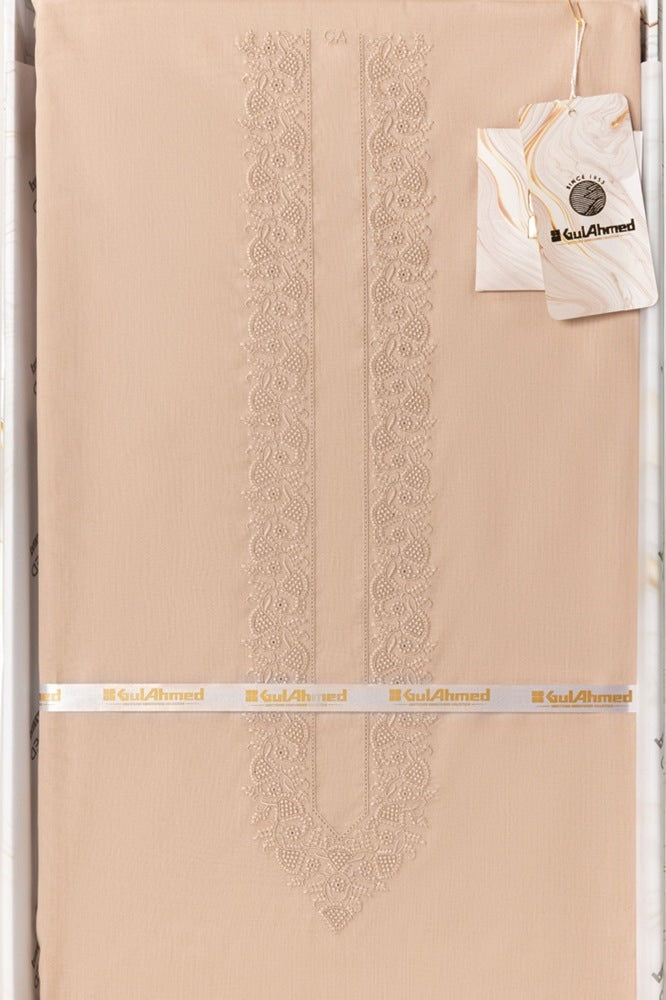 Embroidered Collection FD C004 Unstitched Fabric Cotton with Gift Box