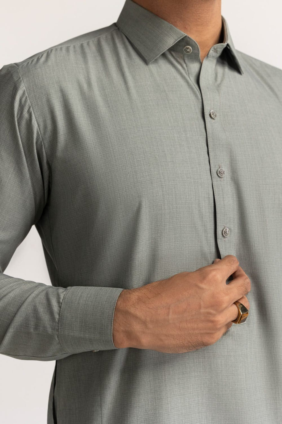 Bespoke Unstitched Fabric Blended-LF