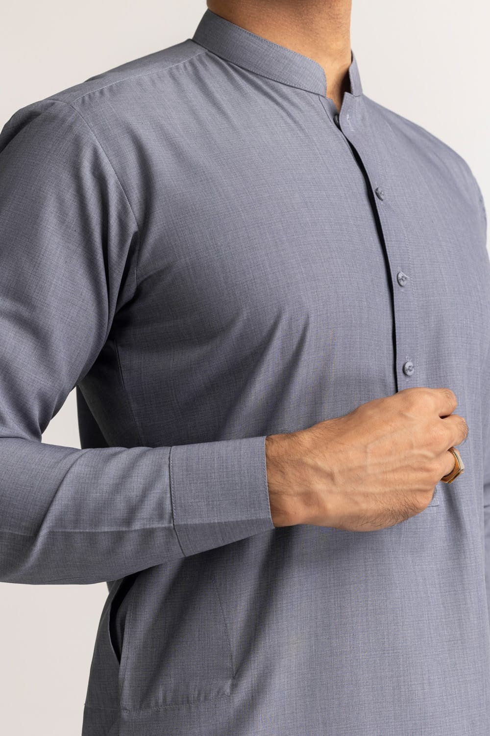 Bespoke Unstitched Fabric Blended-LF