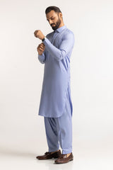 Affluence Unstitched Fabric Blended