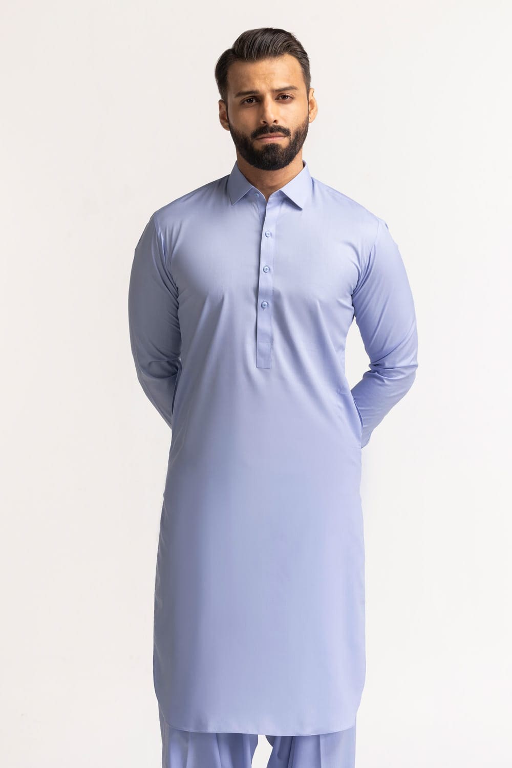Affluence Unstitched Fabric Blended