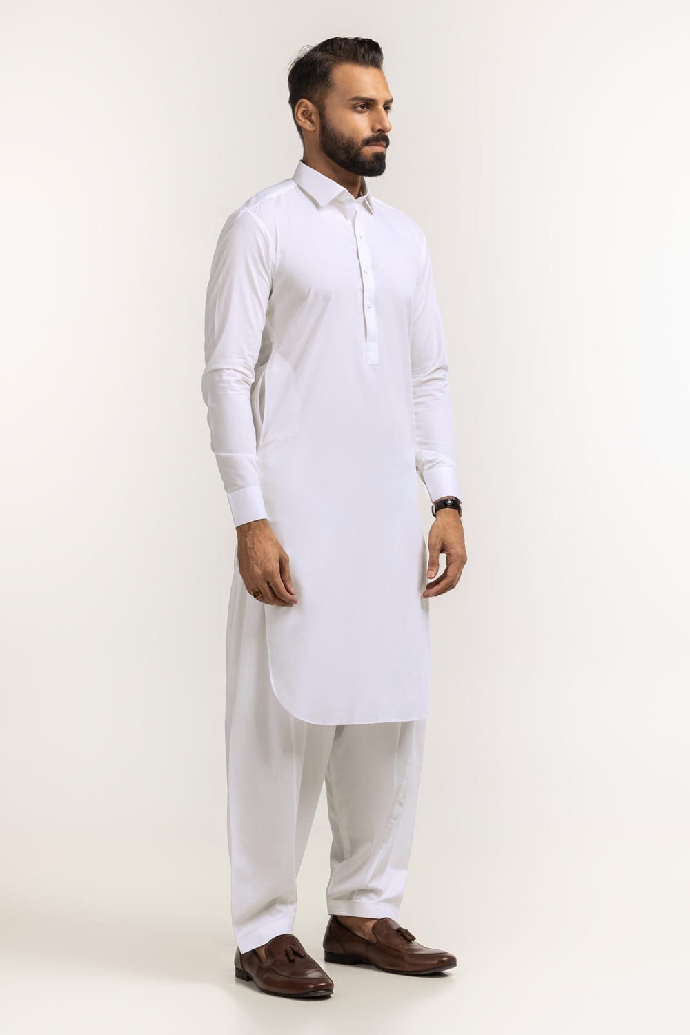 Affluence Unstitched Fabric Blended