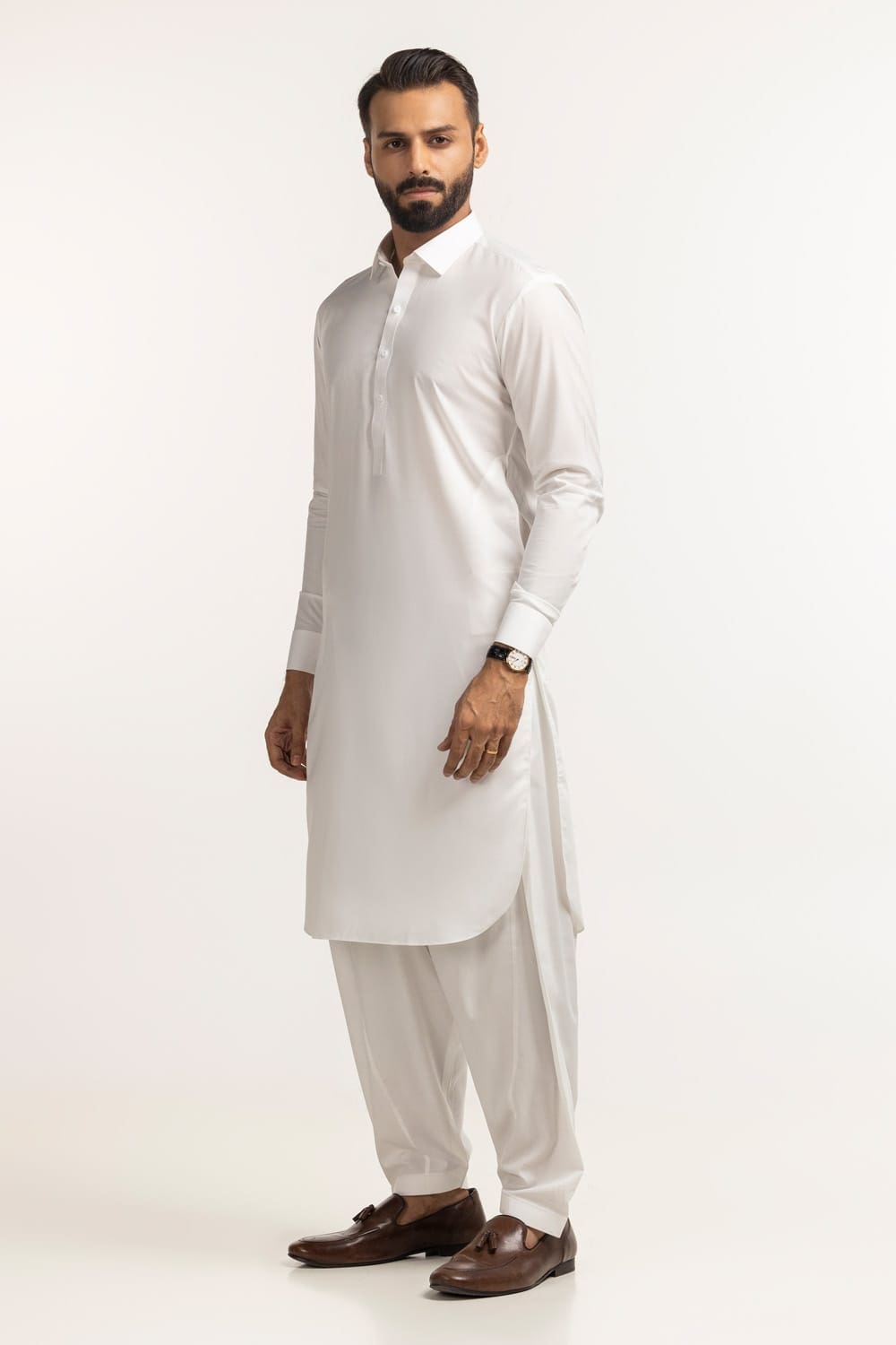 Affluence Unstitched Fabric Blended