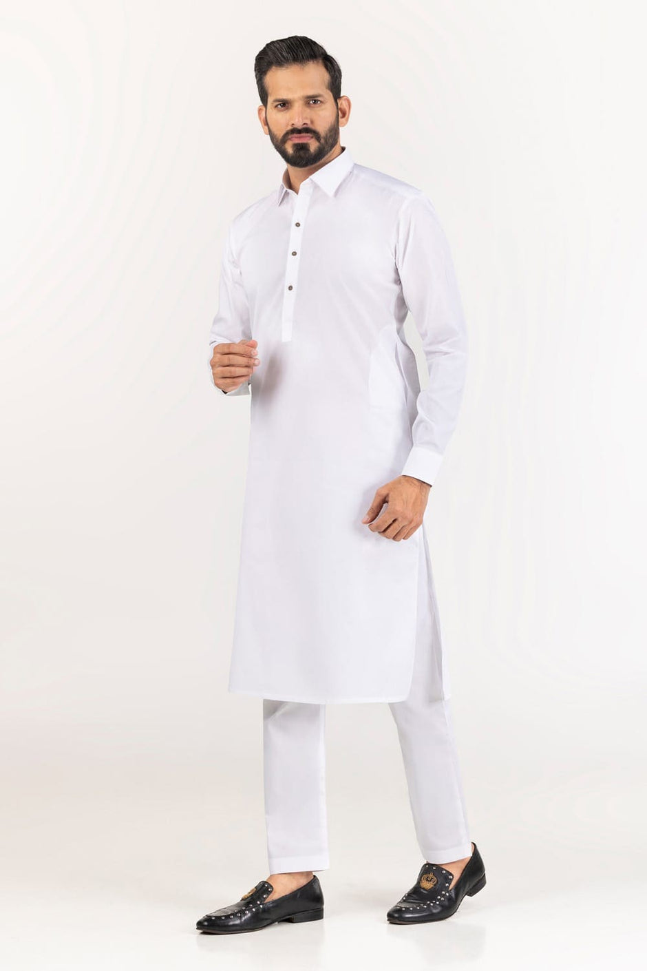 Horizon Latha Unstitched Fabric Cotton-LF
