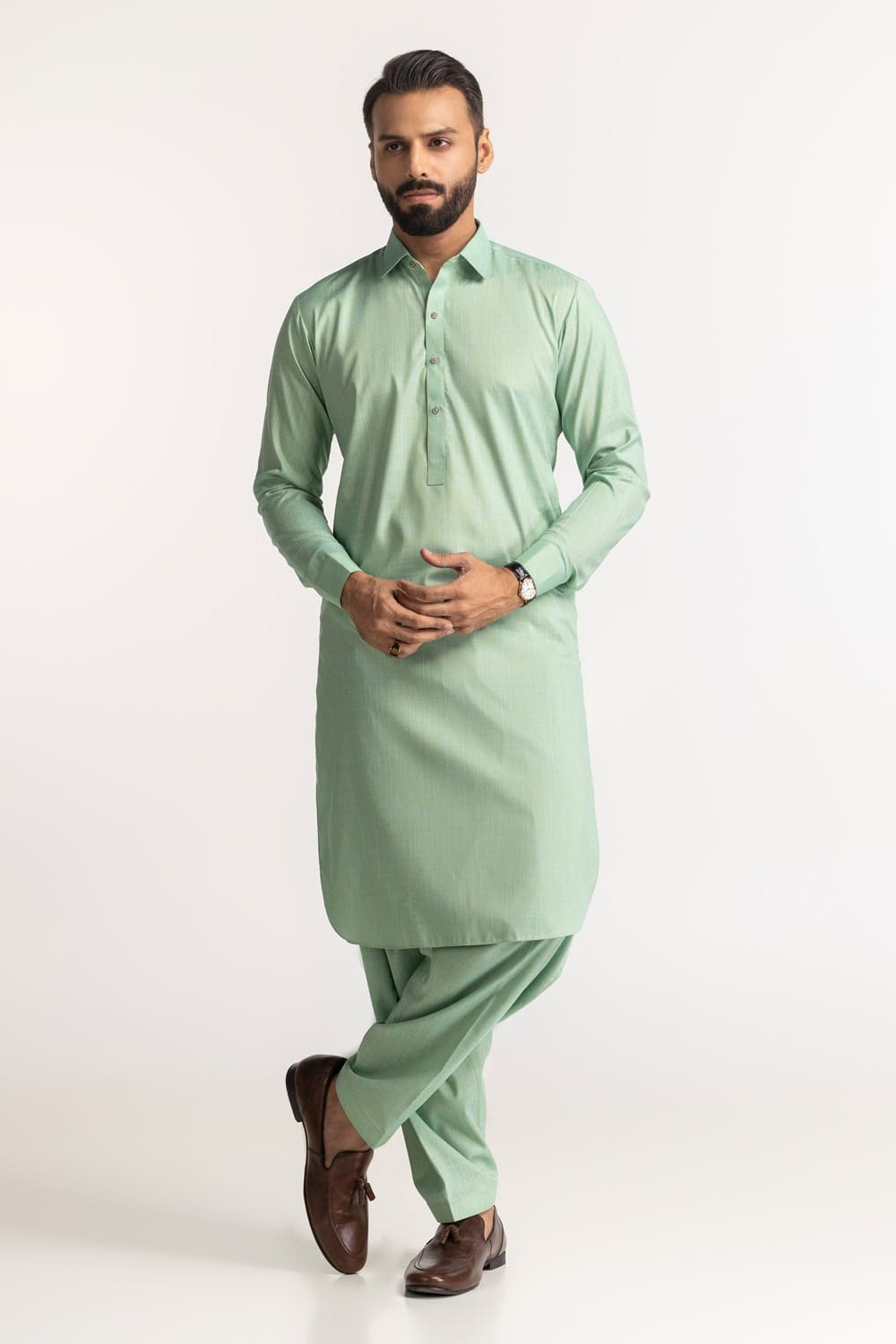 Gul 900 Monochrome Unstitched Fabric Blended-LF