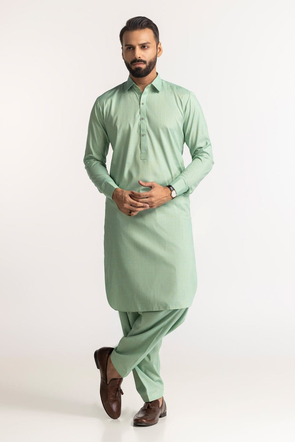 Gul 900 Monochrome Unstitched Fabric Blended-LF