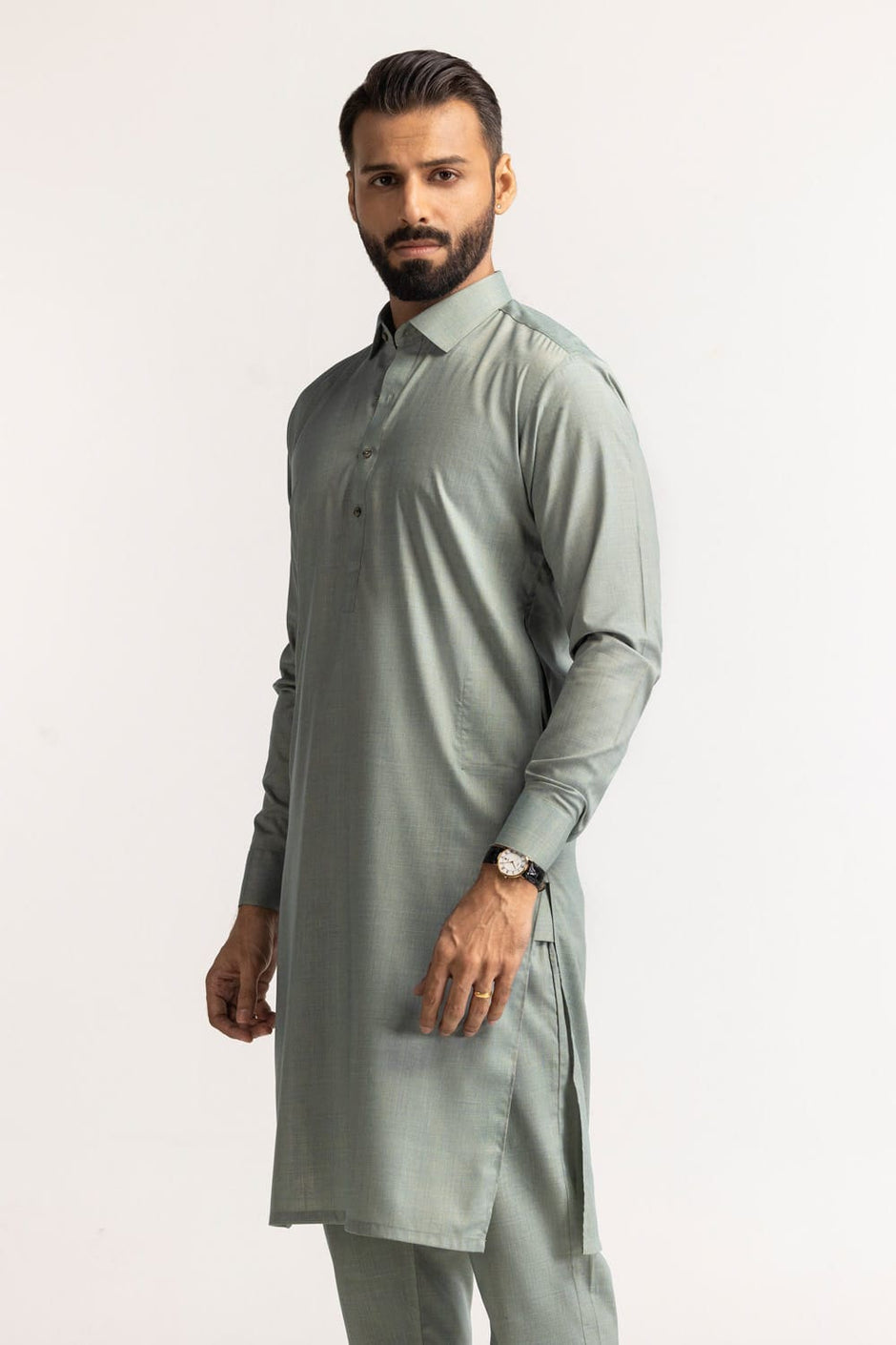 Gul 900 Monochrome Unstitched Fabric Blended-LF