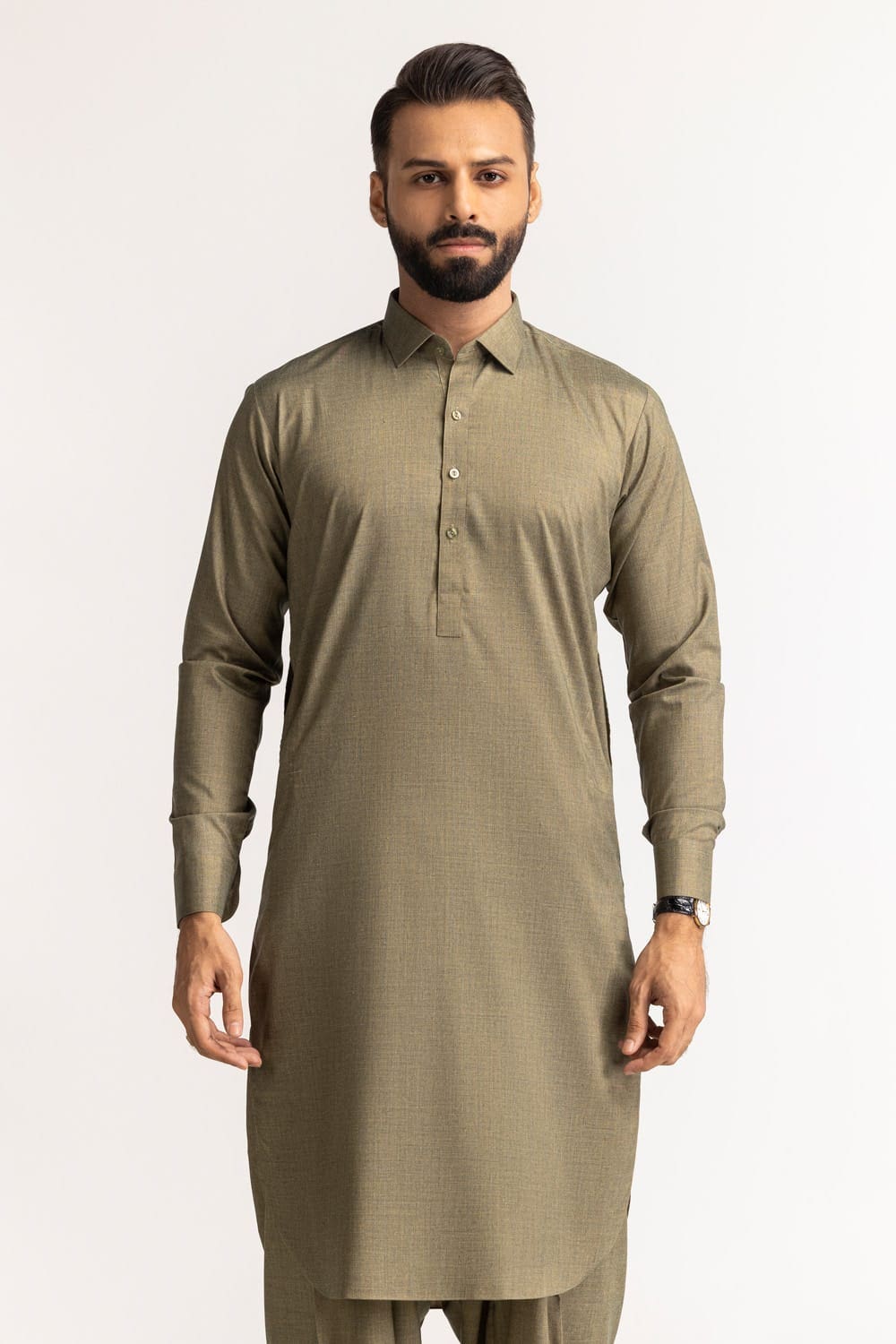 Gul 900 Monochrome Unstitched Fabric Blended-LF