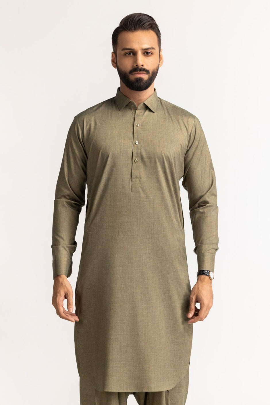 Gul 900 Monochrome Unstitched Fabric Blended-LF