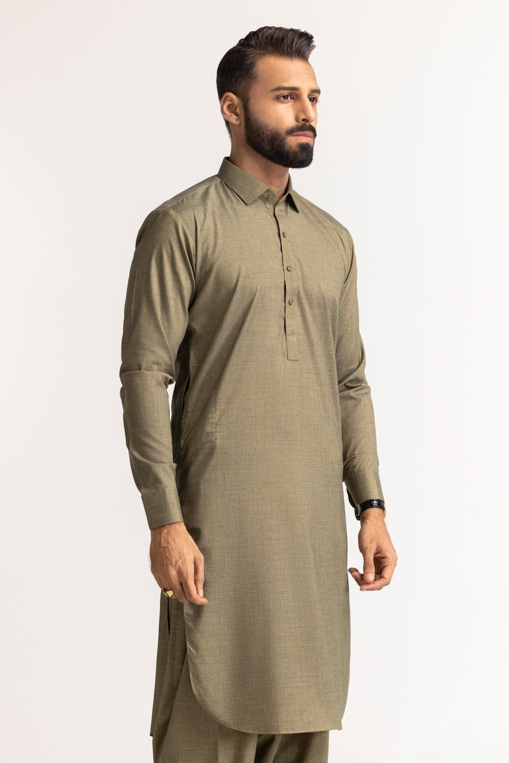 Gul 900 Monochrome Unstitched Fabric Blended-LF