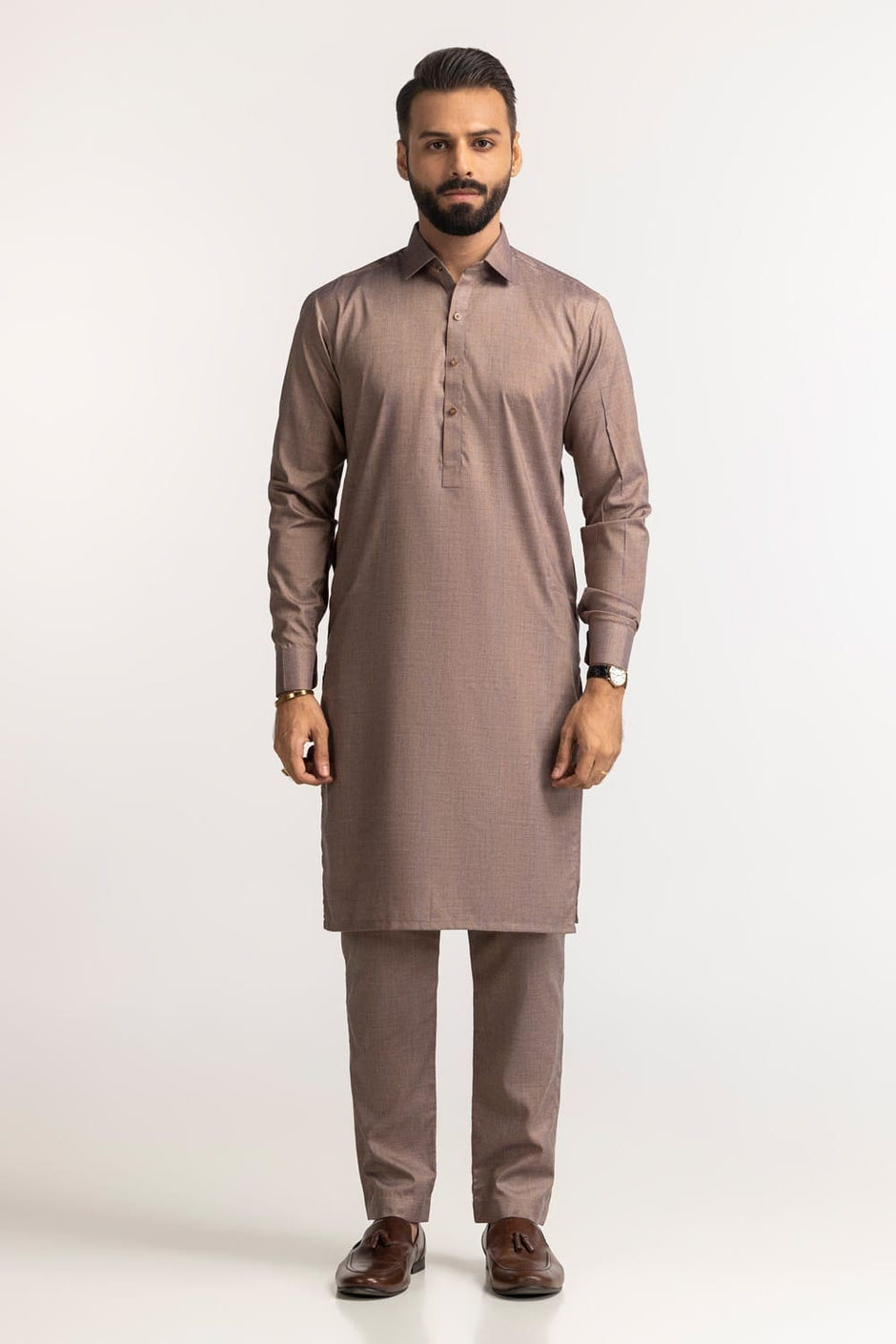 Gul 900 Monochrome Unstitched Fabric Blended-LF