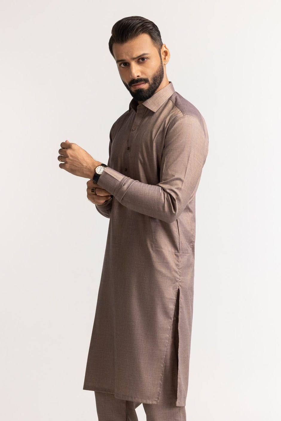 Gul 900 Monochrome Unstitched Fabric Blended-LF