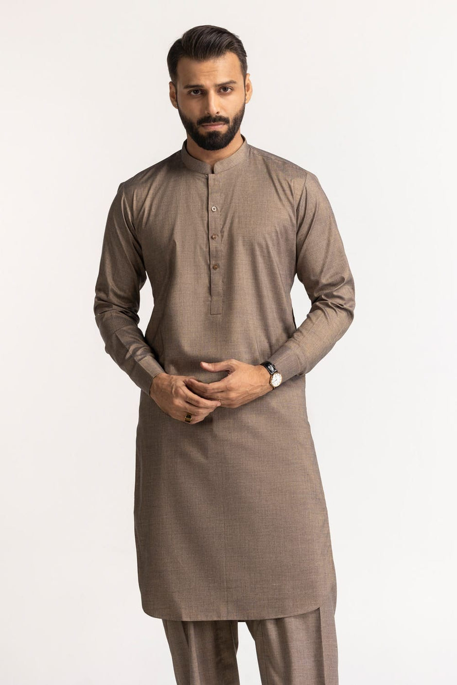 Gul 900 Monochrome Unstitched Fabric Blended-LF