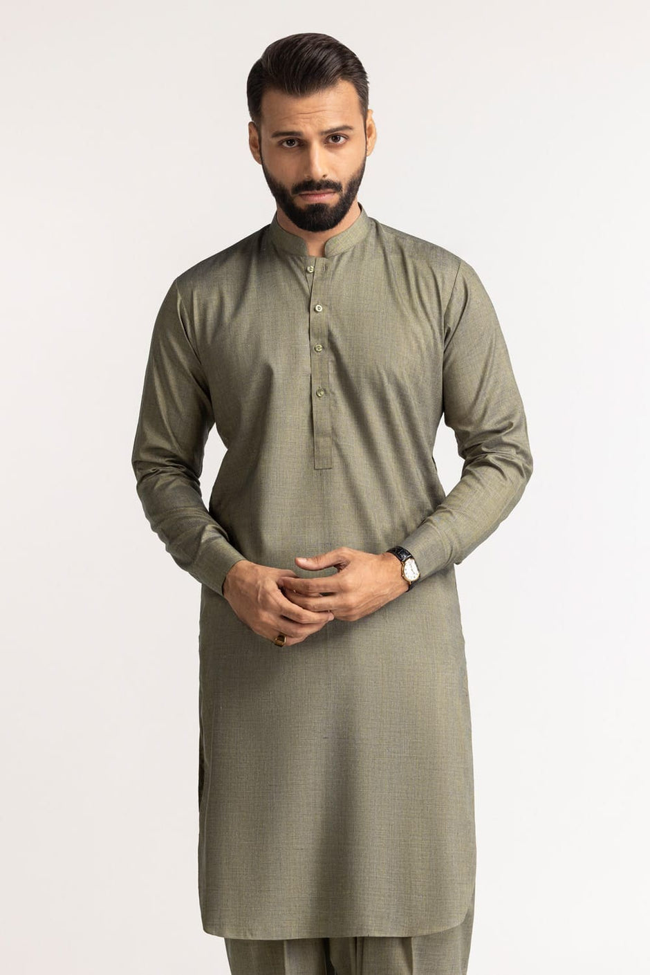 Gul 900 Monochrome Unstitched Fabric Blended-LF