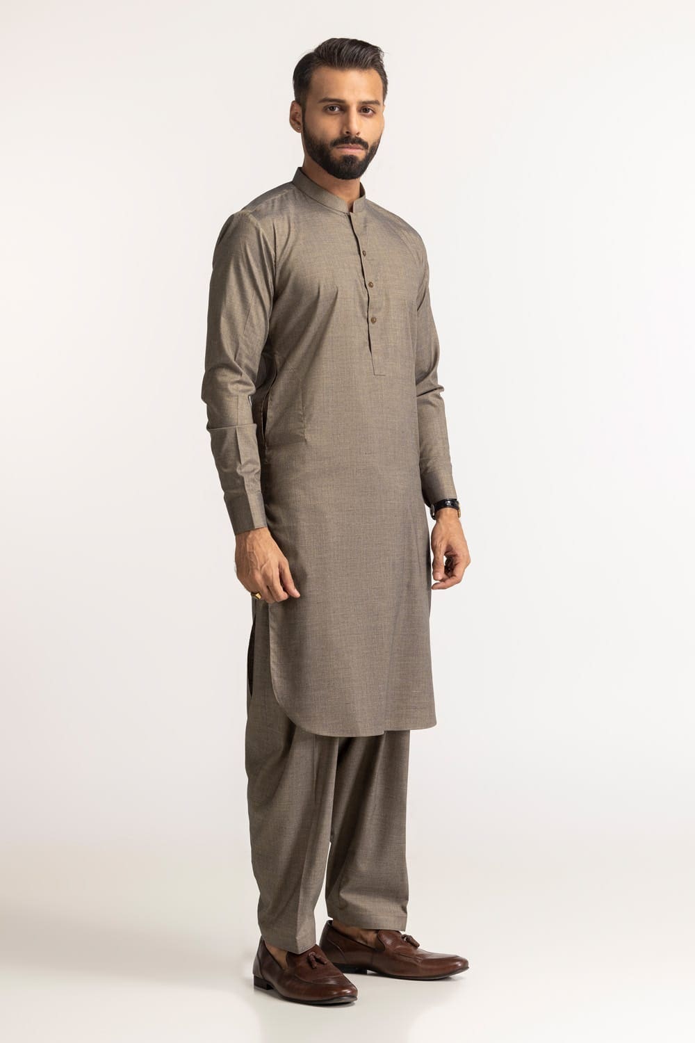 Gul 900 Monochrome Unstitched Fabric Blended-LF