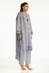 3PC Lawn Printed Suit IUSTKSD-2022