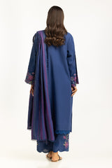 3PC Cambric Embroidered Suit IPSTD-44381
