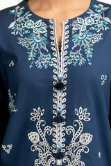 3PC Cambric Embroidered Suit IPSTD-55082