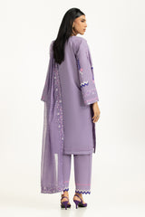 3PC Cambric Embroidered Suit IPSTD-55213