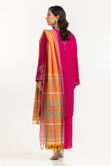 3PC Cambric Embroidered Suit IPSTD-77103