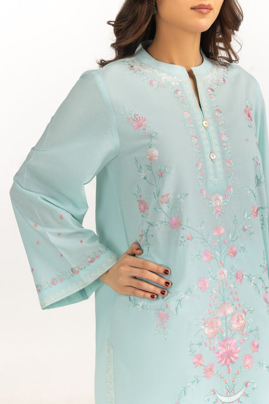 3PC Cambric Embroidered Suit IPSTD-77260